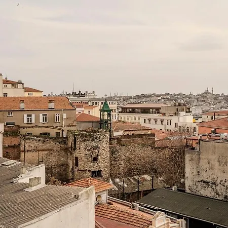 Daire Galata View 2br W Terrace *